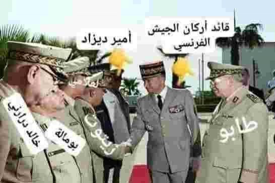 لوفيغارو: الجيش الجزائري يلعب ورقة دعم فرنسا