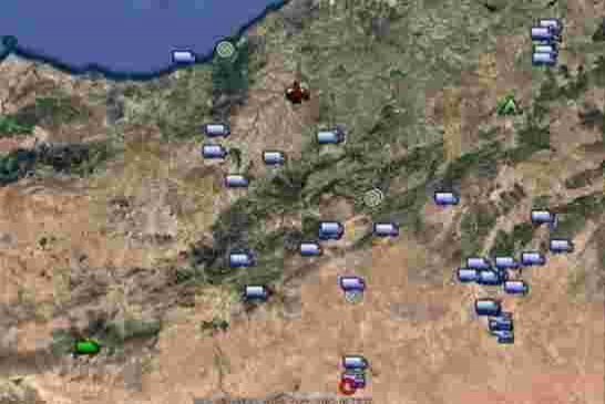 منتدى القوات المسلحة المغربية ينشر جميع القواعد العسكرية الجزائرية المحادية للحدود مع المغرب بالصور