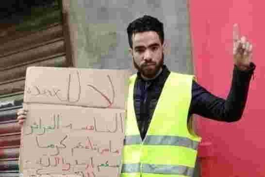 الناشط السياسي إبراهيم لعلامي يبدأ إضرابًا مفتوحًا عن الطعام