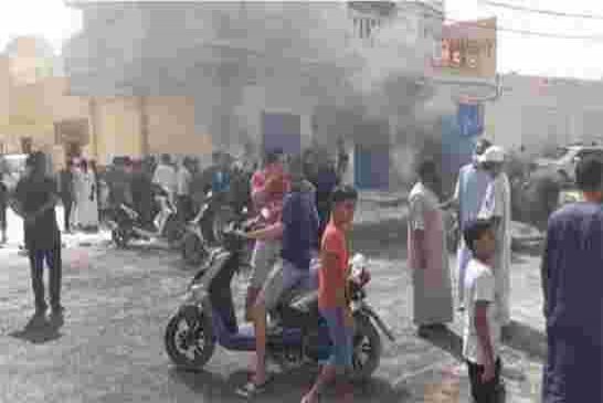 الجريمة و المخدرات و الدعارة بصورة علنية تخرج مواطنين للاحتجاج بالوادي