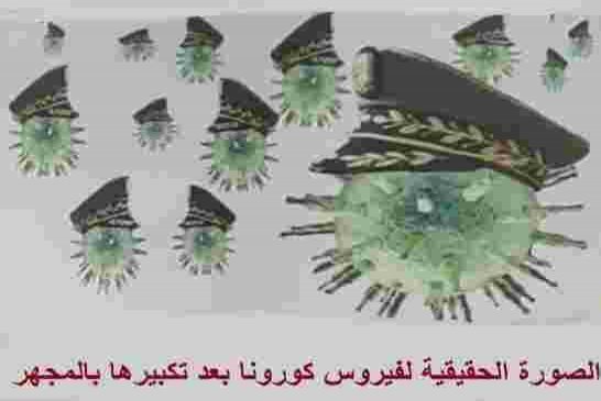 حصلة نظام العصابة في الجزائر مع كرورنا تسجيل 289 إصابة و 6 وفيات حسب الإتفاق المبرم بينهما
