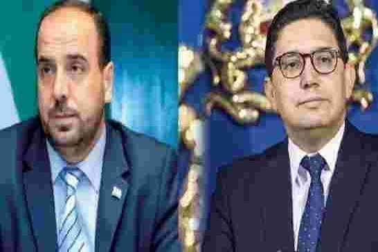 رئيس الائتلاف السوري يدعو المغرب الى لعب دور في العملية السياسية في سورية وإيجاد حل سياسي