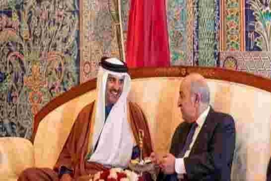أخبار المقروط : كادر تبون يتلقى دعوة لزيارة قطر