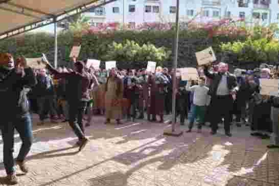 الأمن المغربي يمنع وقفة احتجاجية للتنديد بالتطبيع مع الكيان الصهيوني