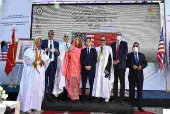 يوم الأحد الأسود لعصابة الجنرالات...ديفيد شينكر يرتدي الزي الصحراوي في افتتاح القنصلية الأمريكية في