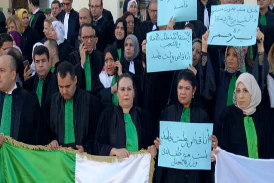 النقابة الوطنية للقضاة يهددون بالخروج الى الشارع