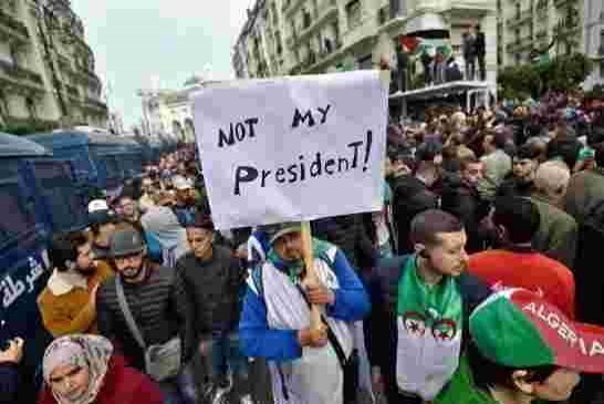 خراطة تتحدى العصابة وتعطي إنطلاقة الحراك بإنزال صور تبون الغير شرعي