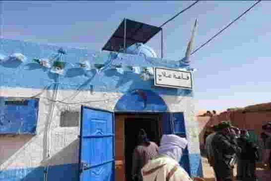 الجزائر الجديدة 2021 فضيحة من العيار الثقيل والي الولاية يدشن "قاعة علاج" في تمنراست على شكل ضريح