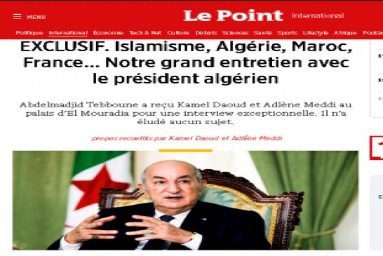 كدبون شبع مجلة ”لوبوان” كدب وبهتان بإسم الشعب الجزائري