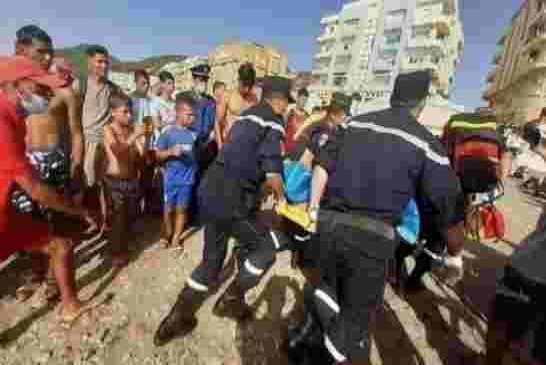 باخرة محملة بالأبقار تسمم 193 شخصا بشاطئ تنس