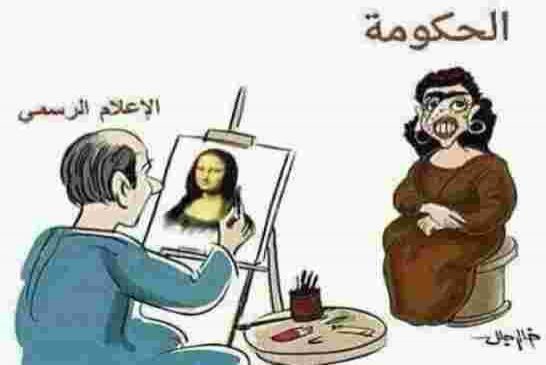 بلحيمر يخرط بشكل عشوائي على جريدة “الأهرام المصرية” ويؤكد على حرية الصحافة في الجزائر