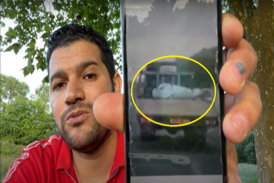 امير ديزاد يكشف فضيحة نقل موتى مرتزقة البوليساريو على الأكتاف والمواطن الجزائري ينقل في عربة لنقل ال