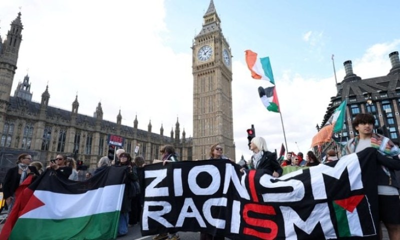 آلاف يتظاهرون في لندن وبرلين ودبلن دعما للفلسطينيين