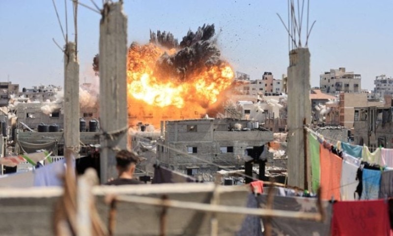 استشهاد فلسطينيين اثنين بقصف إسرائيلي جنوب قطاع غزة