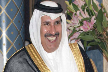 شريط صوتي لوزير خارجية قطر : النظام السعودي سيسقط على ايدينا لا محالة