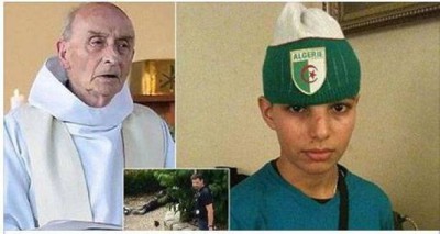 الشرطة الفرنسية تنشر صوراً لعادل كرميش منفذ عملية اقتحام كنيسة سان إيتيان ونحر كاهنها