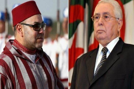 محمد السادس أول المهنئين لرئيس الجزائري المؤقت بتتويج منتخب الخُضر بكأس أفريقيا