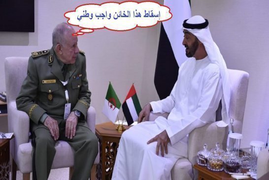 اللواء السعيد شنقريحة يلتقي محمد بن زايد لأخد تعليمات جديدة وتحصيل ثمن قتل قايد صالح